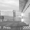 Feuerwehr und Bauhof G&uuml;glingen, 1. Preis, 2000